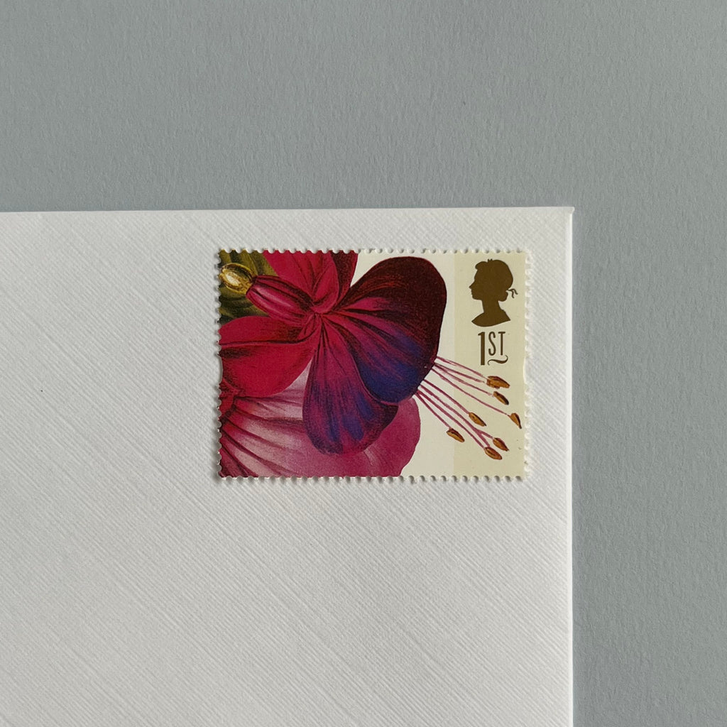 1st Class Postage Stamps - Set of 8 - Flowers (8 Designs)