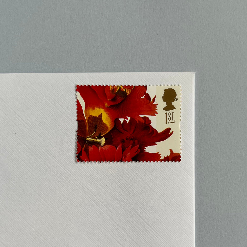 1st Class Postage Stamps - Set of 8 - Flowers (8 Designs)