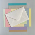 Multicoloured Correspondence Cards - Set of 10