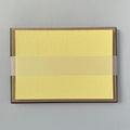 Yellow Correspondence Cards - Single/Set of 5