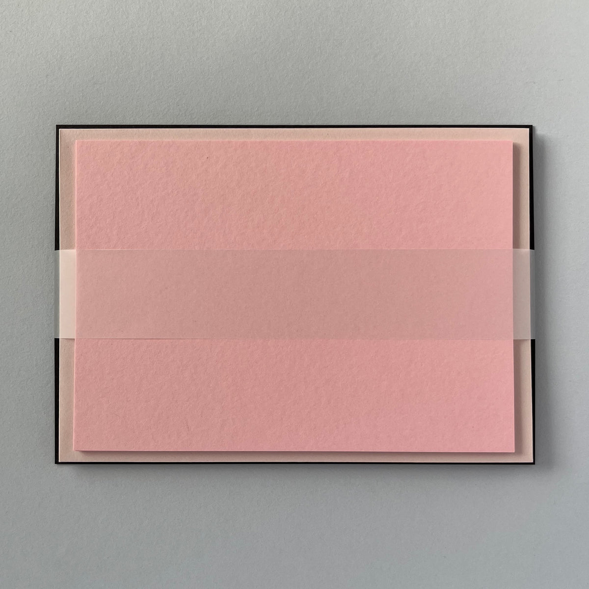Pink Correspondence Cards - Single/Set of 5
