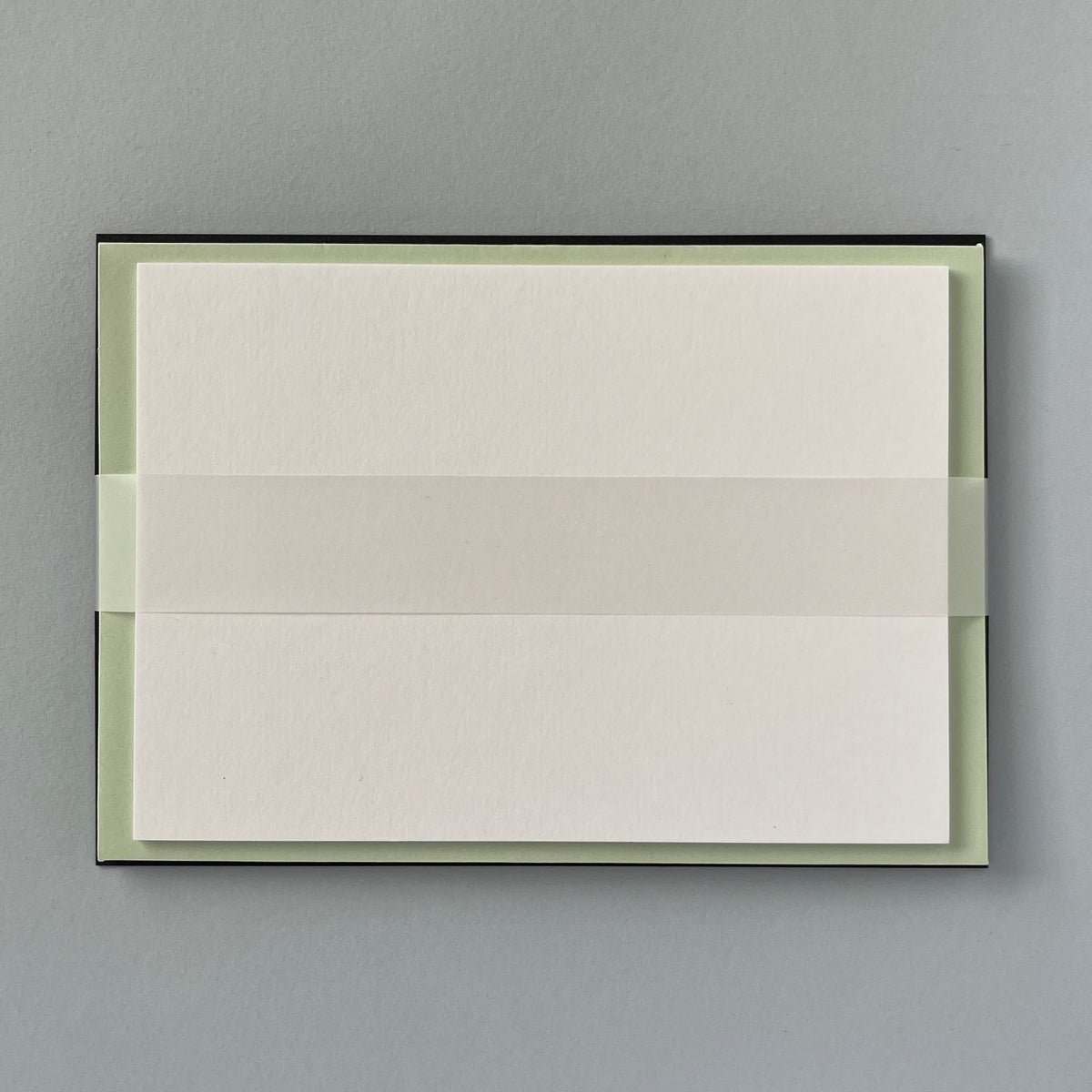 White Correspondence Cards - Single/Set of 5