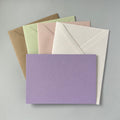 Lavender Correspondence Cards - Single/Set of 5