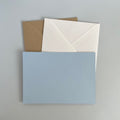 Blue Correspondence Cards  - Single/Set of 5