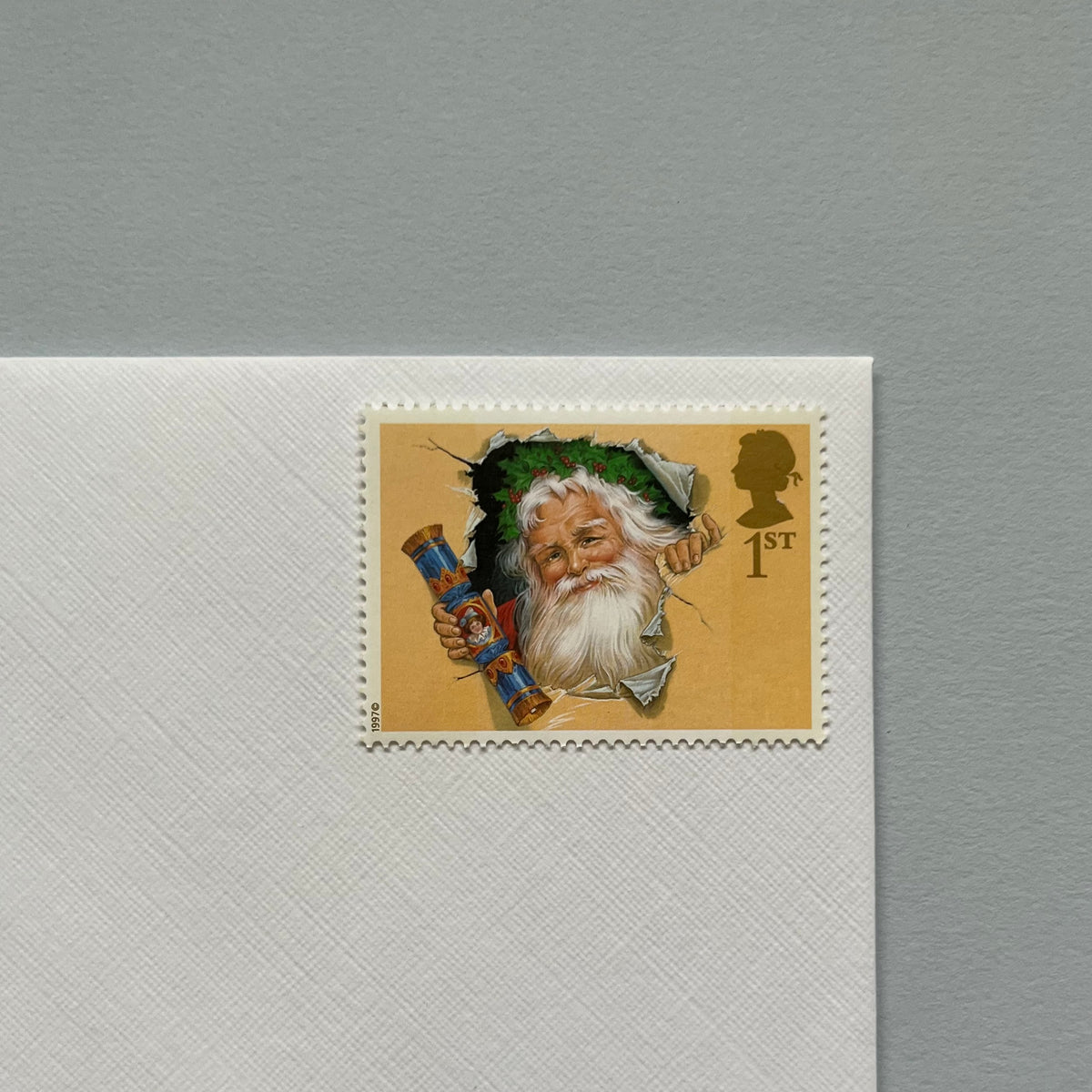 1st Class Postage Stamps - Set of 5 - Father Christmas